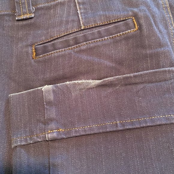 NICOLE BY NICOLE MILLER STRETCH JEANS NAVY WOMENS SIZE 8 - Picture 4 of 6